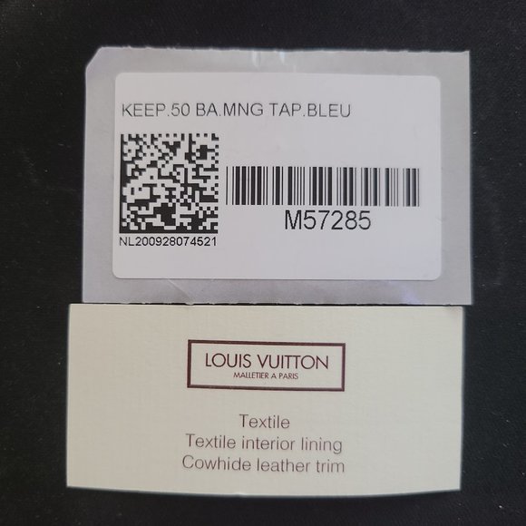 Louis Vuitton Tapestry Keepall 50 Pre-2021 - Picture 7 of 7